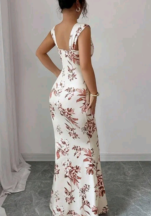 Floral bodycon