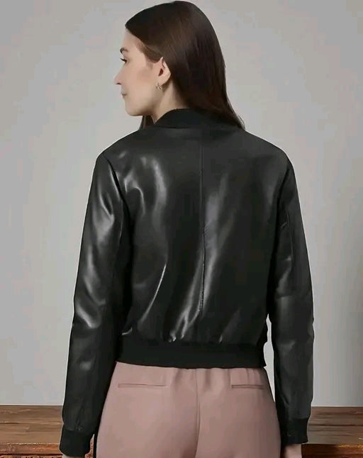 Leather jacket